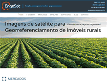 Tablet Screenshot of engesat.com.br